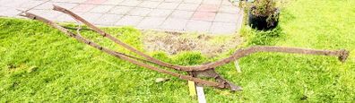 Vintage horse plough