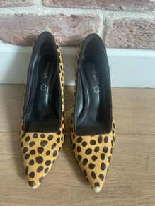 Ladies leopard print shoes size 5.5 Autograph brand
