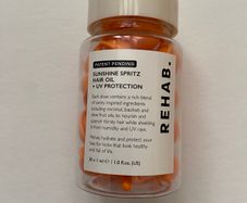 Rehab sunshine spritz hair oil  uv protection