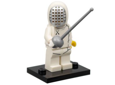 Lego Col13-11 Fencer series 13 minifigure