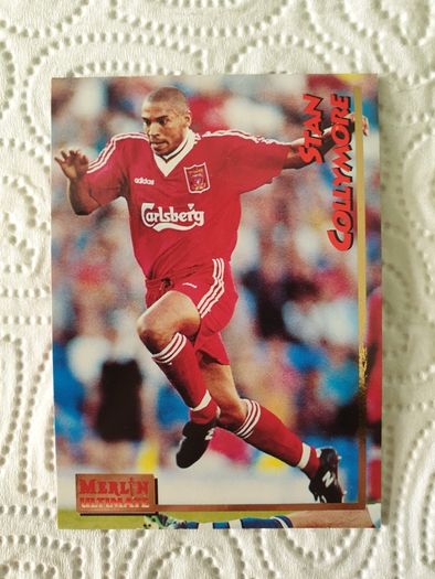 Stan Collymore Liverpool Football Trading Card 1995 to 1996