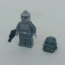 LEGO Star Wars Grey Trooper Minifigure Image 2