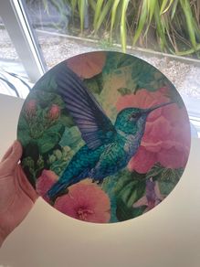 wooden plaque handmade