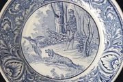 Delfts Blue and White Plate