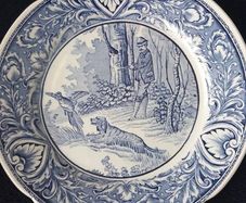 Delfts Blue and White Plate