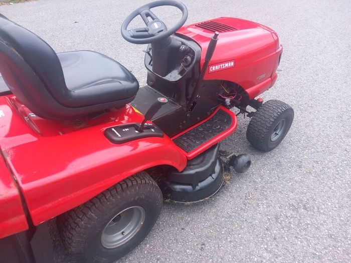 ride on lawnmower