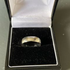 9ct White Gold Wedding as New