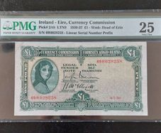 1930 Lady Lavery 1 Pound Note