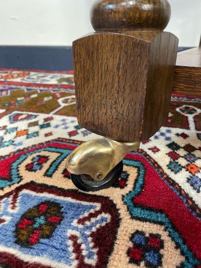 FLASH SALE ! Was 260 now 195 !! A Very Good Antique Side Table on Castors.