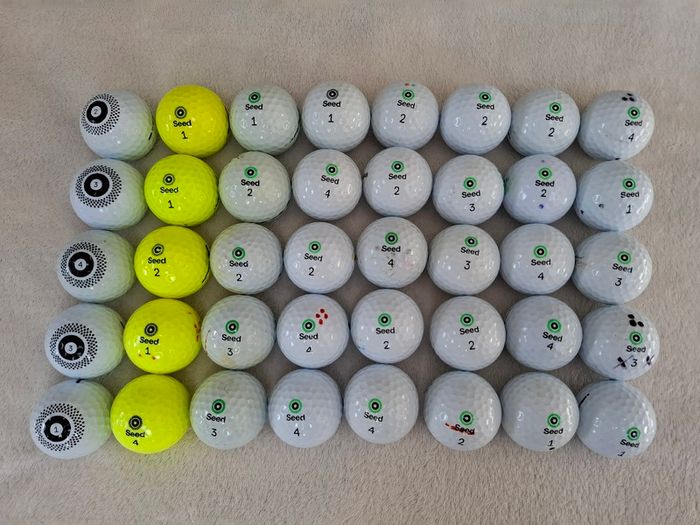 40 Seed Golf Balls