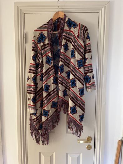 cardigan tribal waterfall style