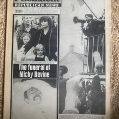 An phoblacht from 1981 hunger strike funeral