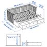 Ikea Hemnes Day Bed with Storage Image 3