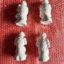 Teenage Mutant Hero Turtles Plaster Moulding Figures 1990s unpainted Image 7