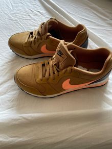 Brown Nike trainers