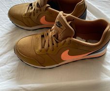 Brown Nike trainers