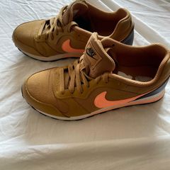 Brown Nike trainers