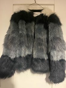 Faux fur jacket