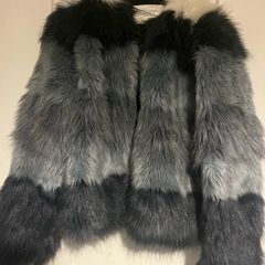Faux fur jacket