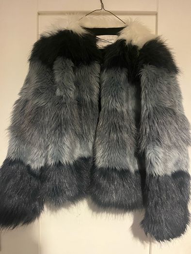 Faux fur jacket