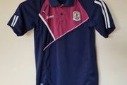 Oneills galway gaa polo shirt Size small ptp 20" in excellent condition