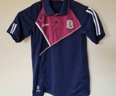 Oneills galway gaa polo shirt Size small ptp 20" in excellent condition