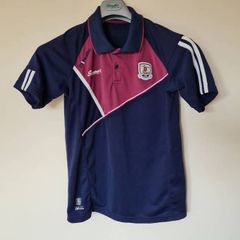 Oneills galway gaa polo shirt Size small ptp 20" in excellent condition