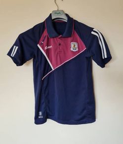 Oneills galway gaa polo shirt Size small ptp 20" in excellent condition