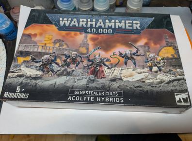 Warhammer 40k Acolyte Hybrids (5) boxed and unopened