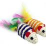 Pet Nova Cat Mice Set Toy 2pc 7cm Image 2