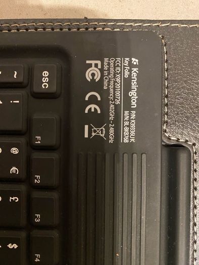 ipad keyboard bluetooth folding folio case Kensington