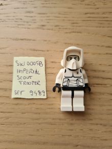 lego sw0005b imperial scout trooper, set star wars 9489