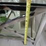 glass with mirror base coffee table Image 9