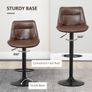 Set of 2 Adjustable Bar Stools Image 5