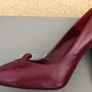 Pied A Terre red leather high heels Image 2