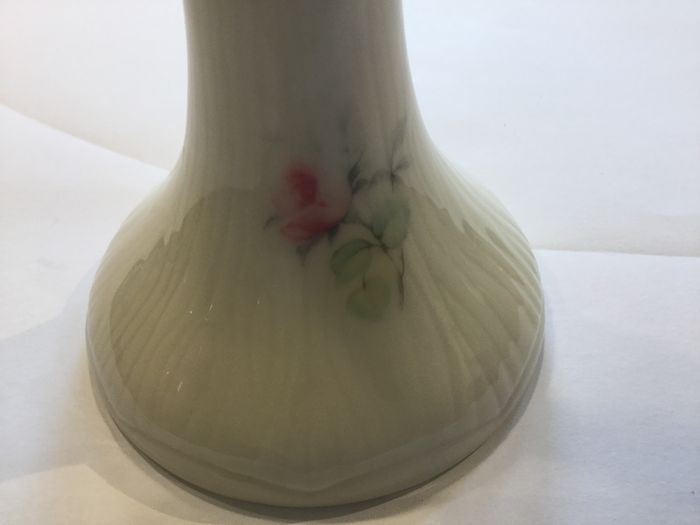 Donegal China Irish Rose Parian patterned candlestick