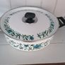 Vintage enamel serving dish Image 2