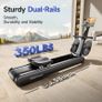 Rowing Machines, Magnetic Rowing Machines for Home Gym, 16 Levels Resistance Rowing Machine Foldable Quiet with Dual Slide Rail, 350lb Folding Rowing Machine with LCD Display Seat Cushion & App Image 3