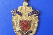 WELSH WAAA (Women's Amateur Athletic Association) - championship prize medal (c.1980's)