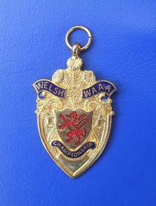 WELSH WAAA (Women's Amateur Athletic Association) - championship prize medal (c.1980's)