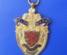 WELSH WAAA (Women's Amateur Athletic Association) - championship prize medal (c.1980's)