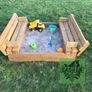 Wooden kids Sandbox Image 3