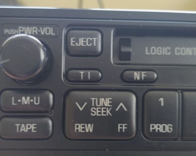 Toyota Vintage Single DIN RDS Radio Cassette Player 58406