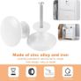 FREE P&P 24PCS Vintage Cabinet Knobs, Chic Drawer Knobs, Antique Kitchen Cupboard Handles, 30mm Round Furniture Door Knobs, White Image 5