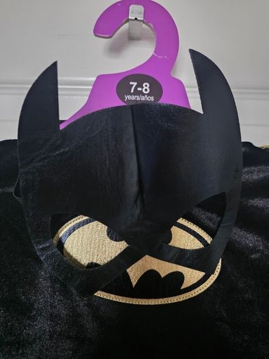 Batgirl Halloween Costume New 7-8Y