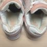 womens HI TECH silver shadow trainers Size UK 4 EU 37 runners pink suede Image 8