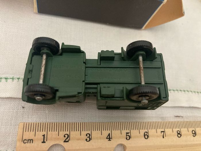 Matchbox 68. Austin radio truck MKII. Mint in box. 1959