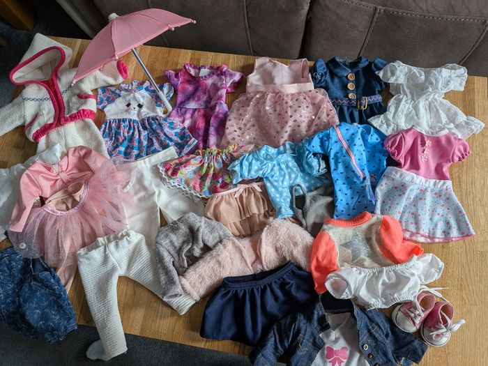 Our generation 2 dolls and clothes