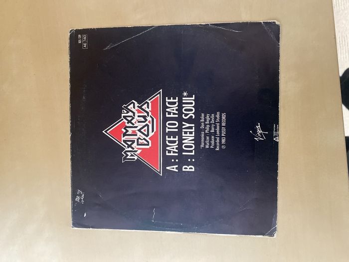 Mamas  Boys single vinyl
