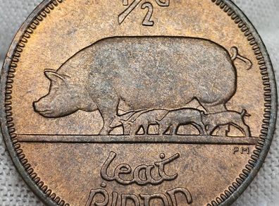 Ireland 1964 1/2d Halfpenny Beautiful Uncirculated Gem